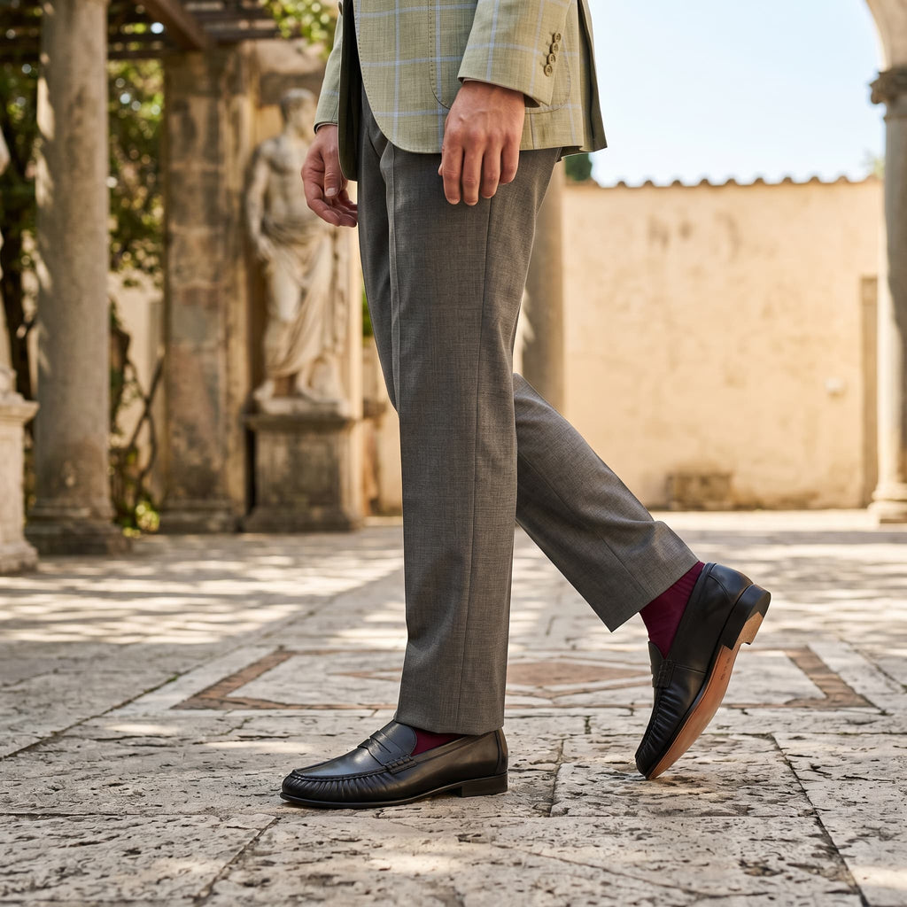 Mocassins Grosvenor em Couro Premium
