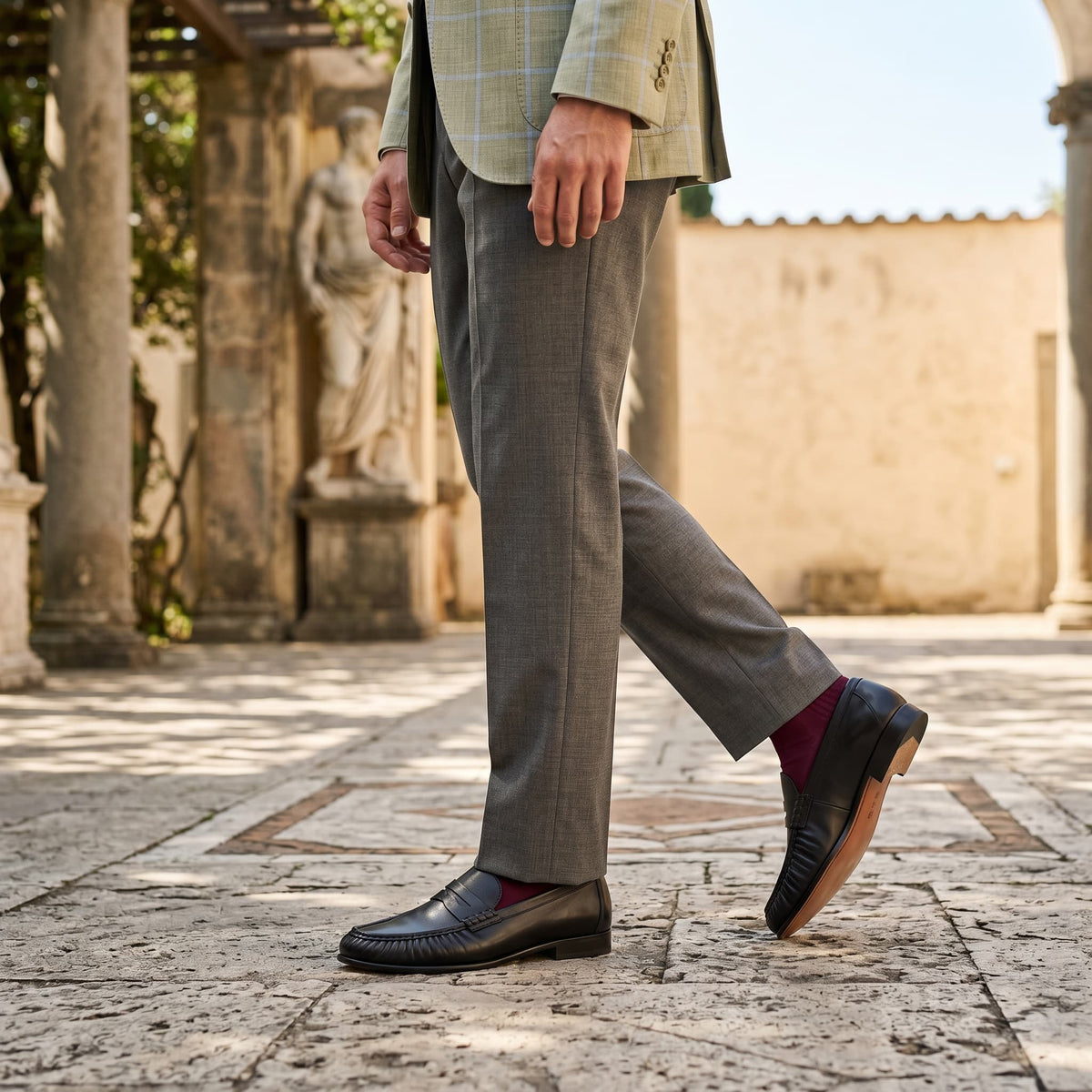 Mocassins Grosvenor em Couro Premium