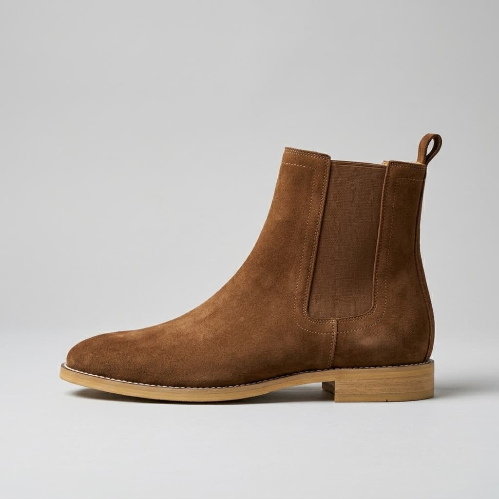Botas de cano curto Aldbury Martin em camurça