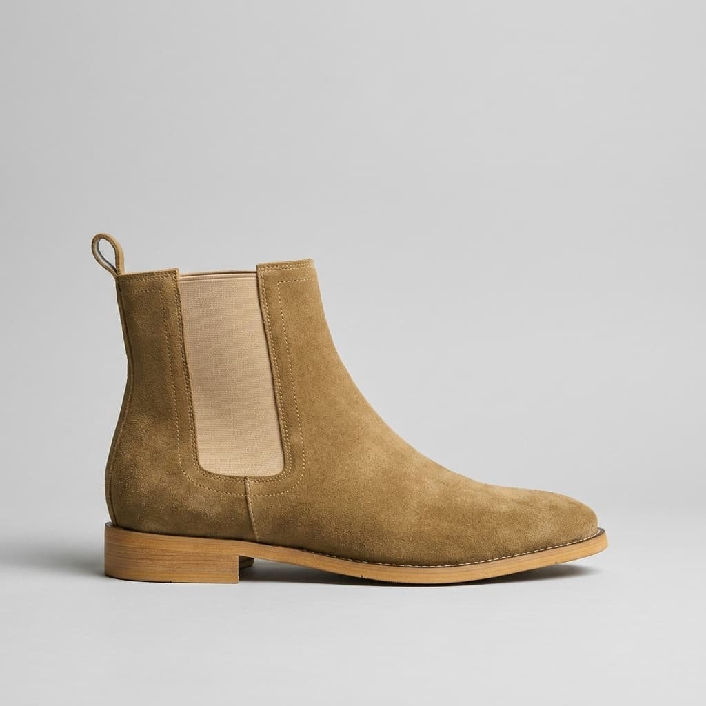 Botas de cano curto Aldbury Martin em camurça