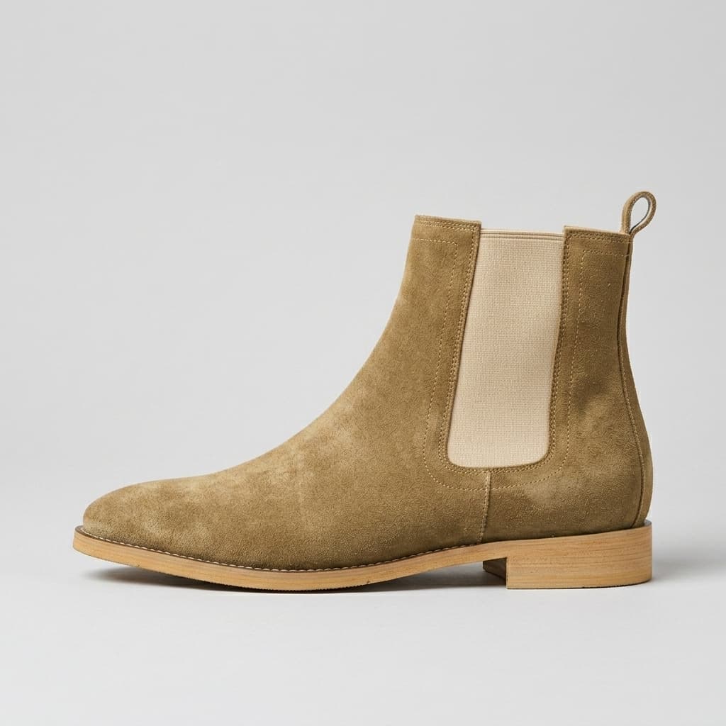 Botas de cano curto Aldbury Martin em camurça