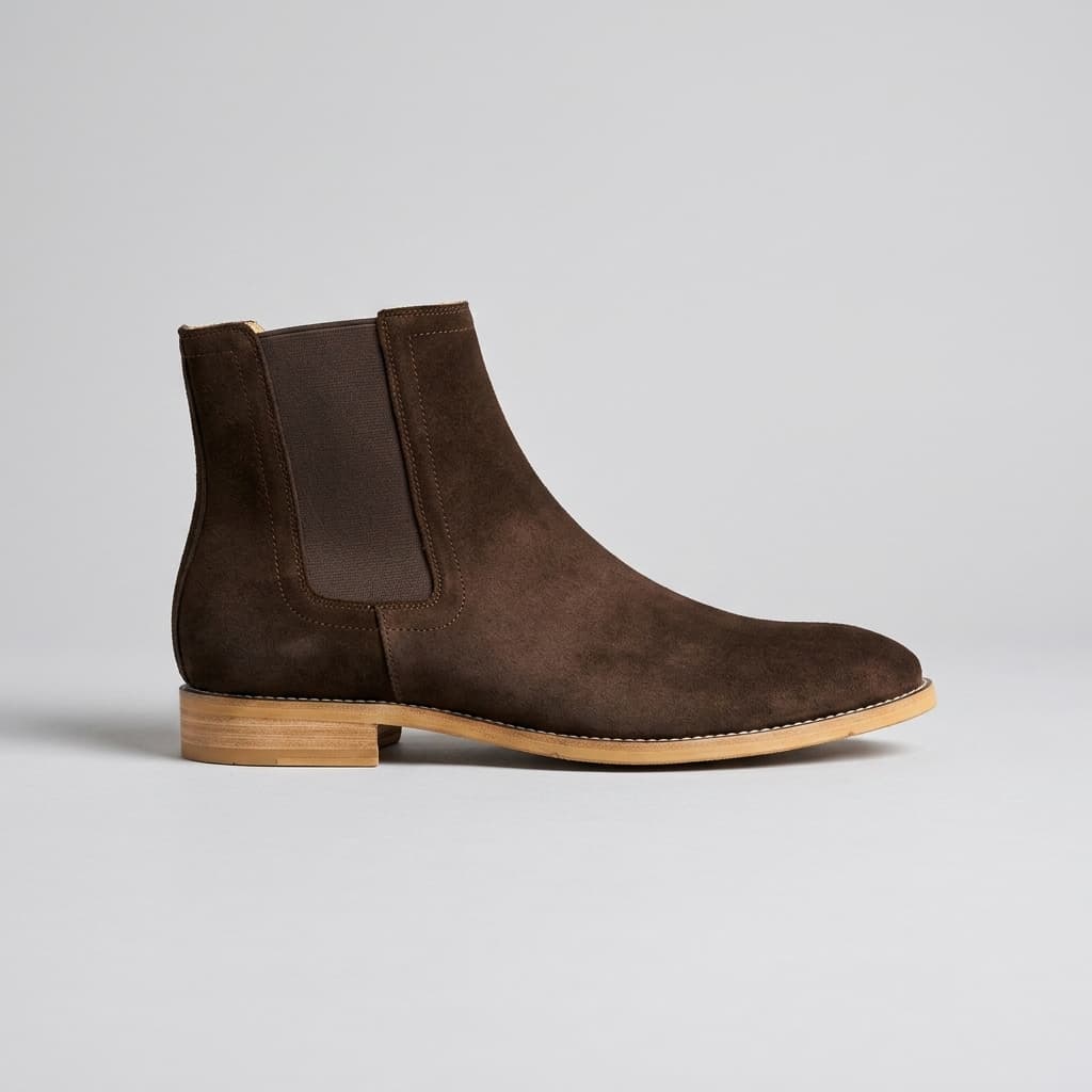 Botas de cano curto Aldbury Martin em camurça
