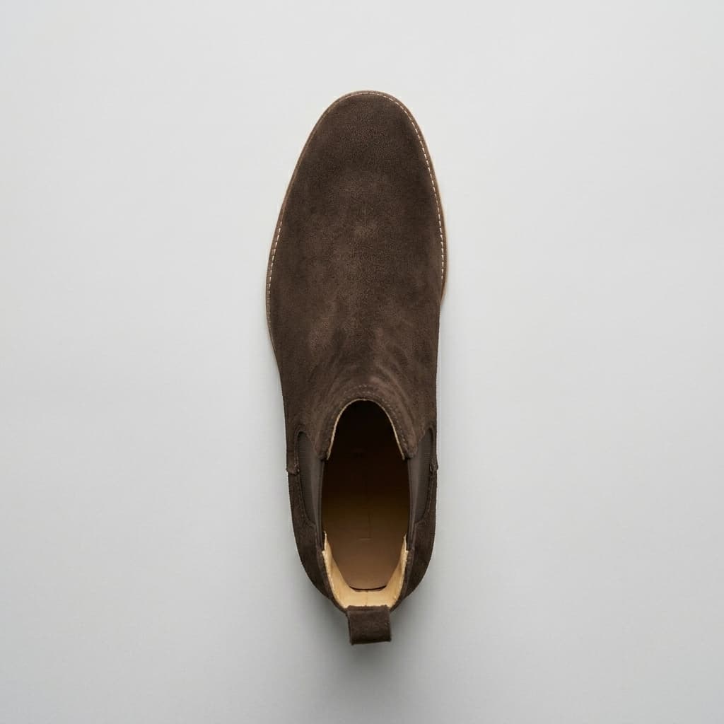 Botas de cano curto Aldbury Martin em camurça