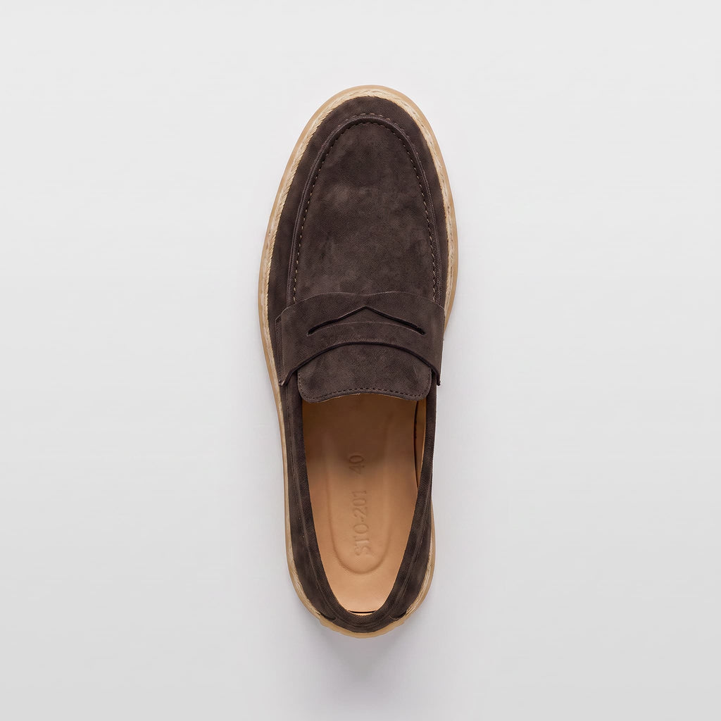 Loafer Espadrille Ashby em Camurça Premium
