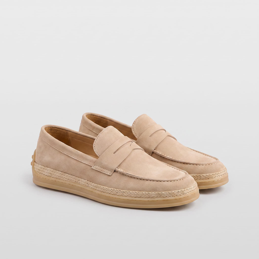 Loafer Espadrille Ashby em Camurça Premium
