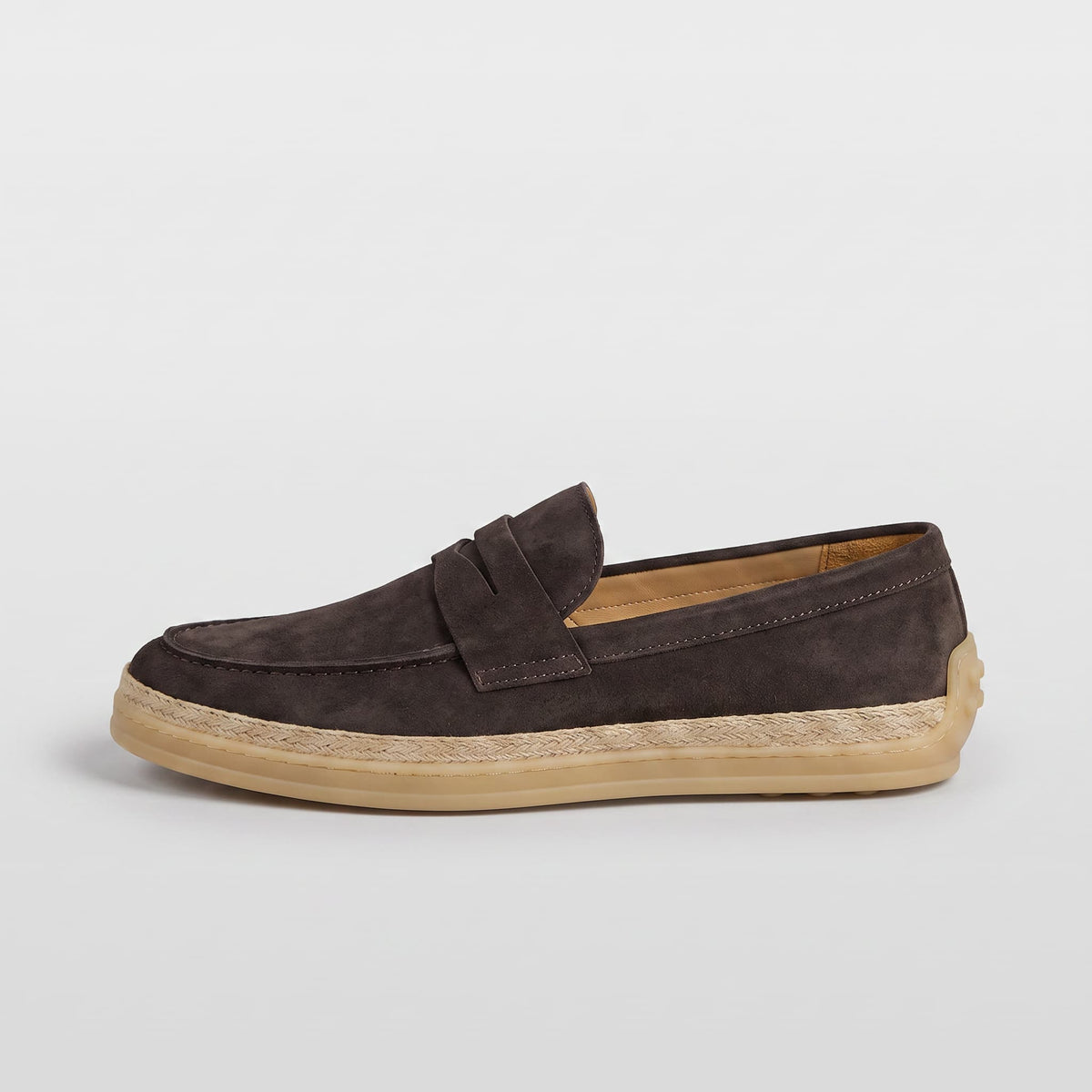 Loafer Espadrille Ashby em Camurça Premium