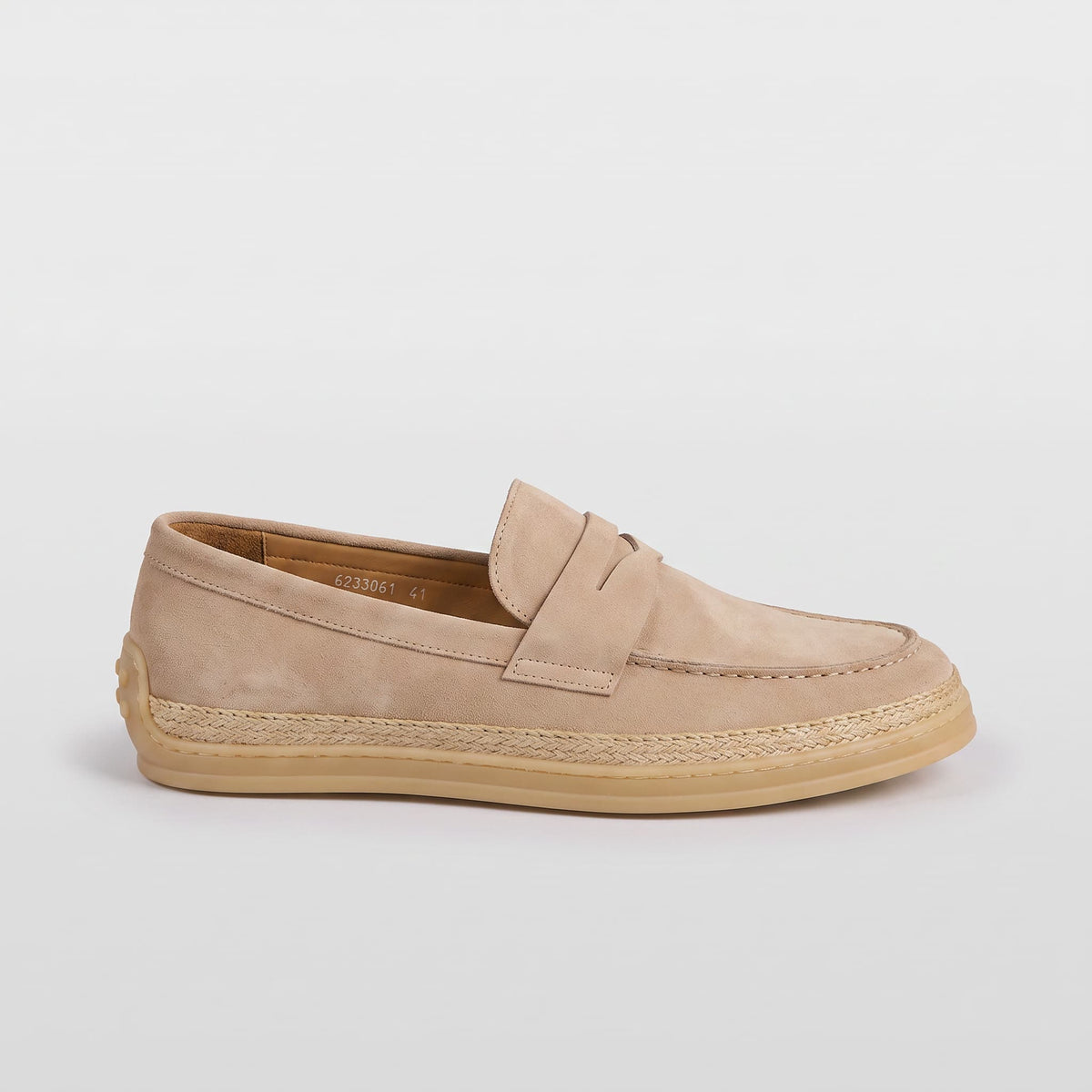 Loafer Espadrille Ashby em Camurça Premium