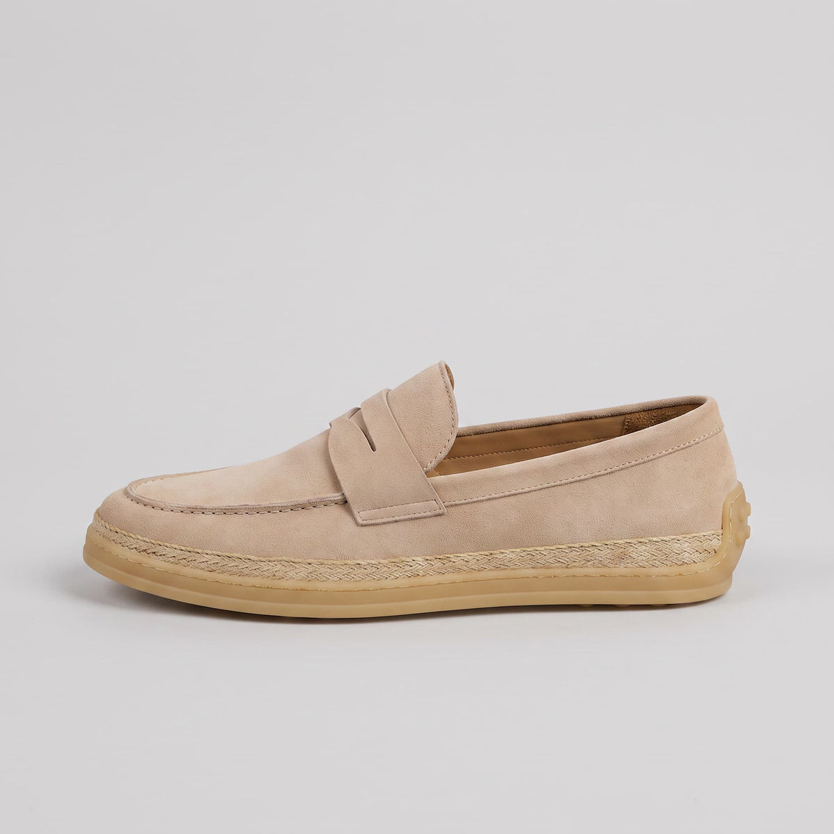 Loafer Espadrille Ashby em Camurça Premium