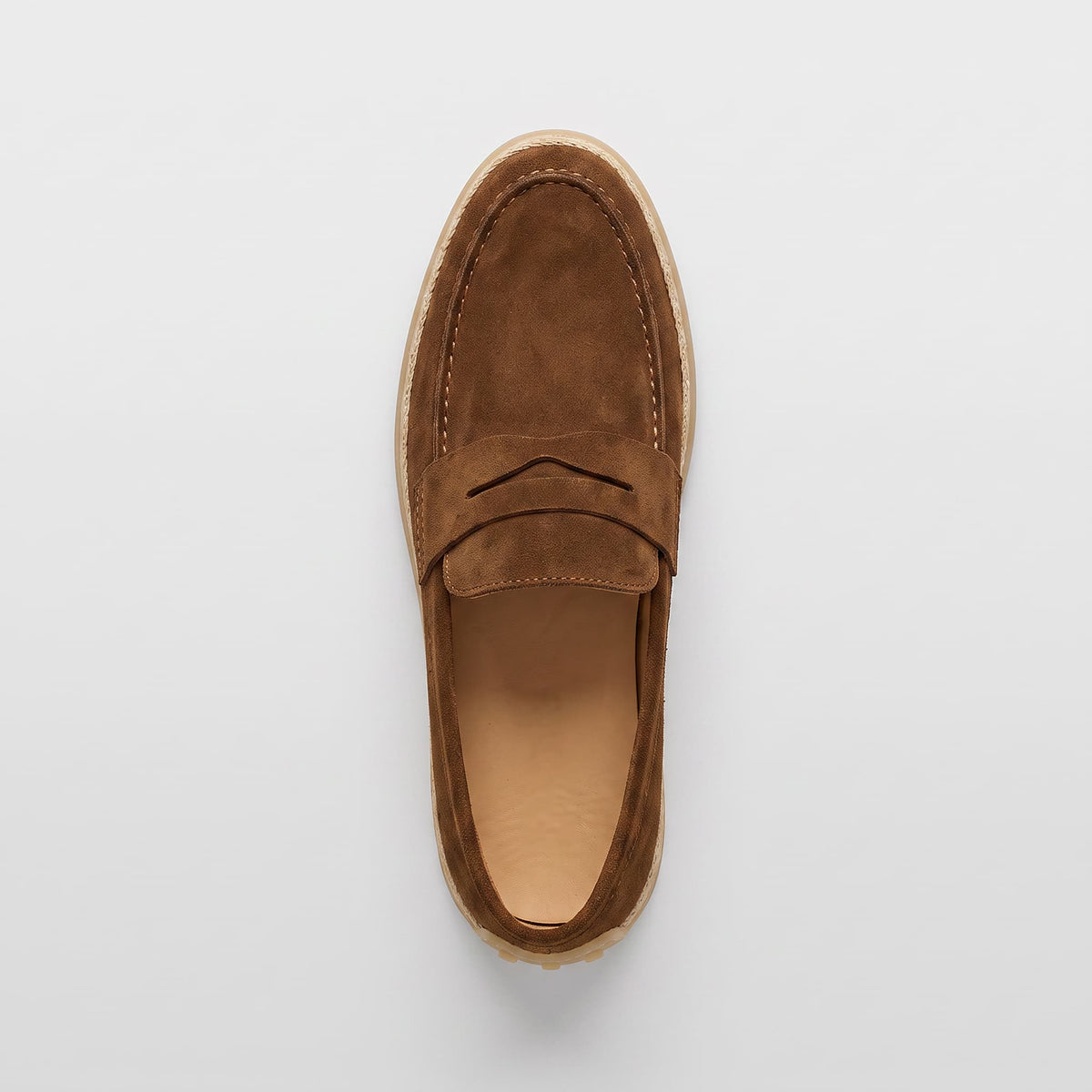Loafer Espadrille Ashby em Camurça Premium