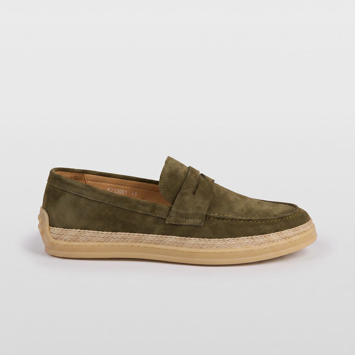 Loafer Espadrille Ashby em Camurça Premium