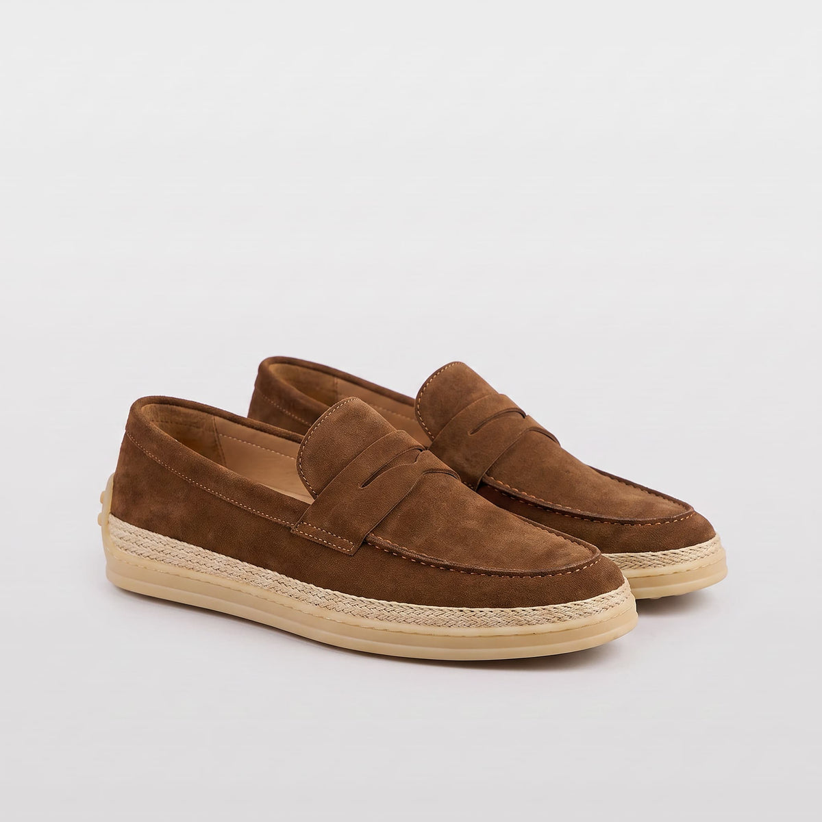 Loafer Espadrille Ashby em Camurça Premium