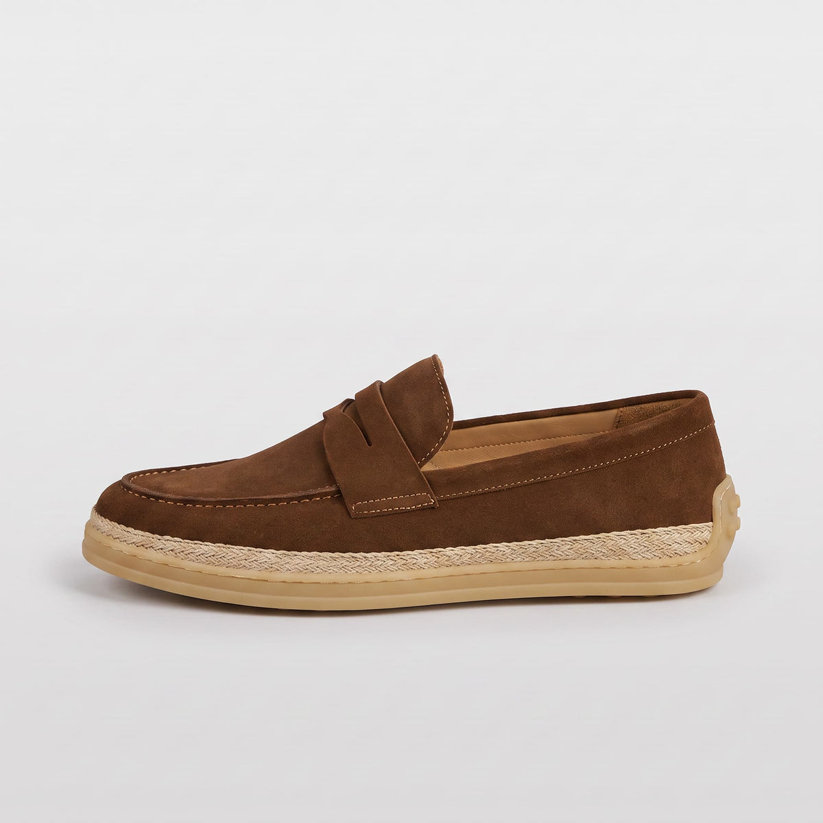 Loafer Espadrille Ashby em Camurça Premium