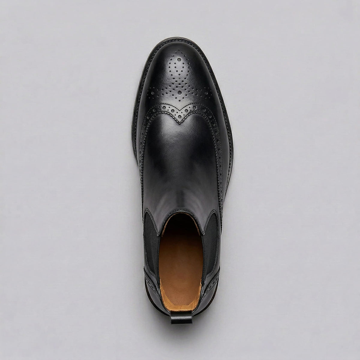 Botas Chelsea Clássicas Ashwicke com Bico Wingtip