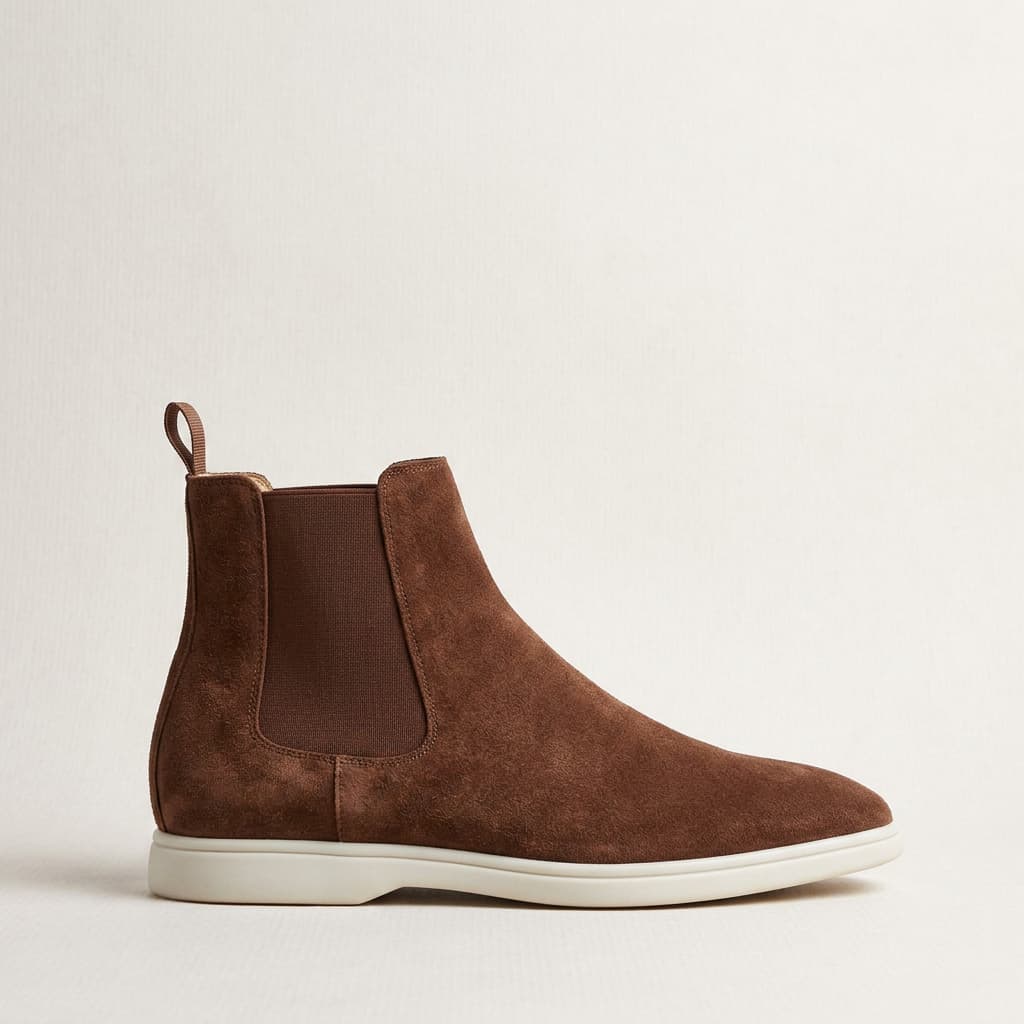 Botas Chelsea de Camurça Calloway