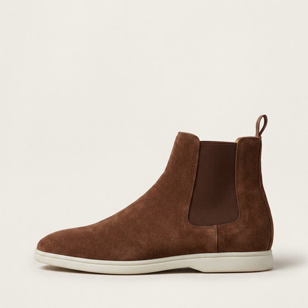 Botas Chelsea de Camurça Calloway