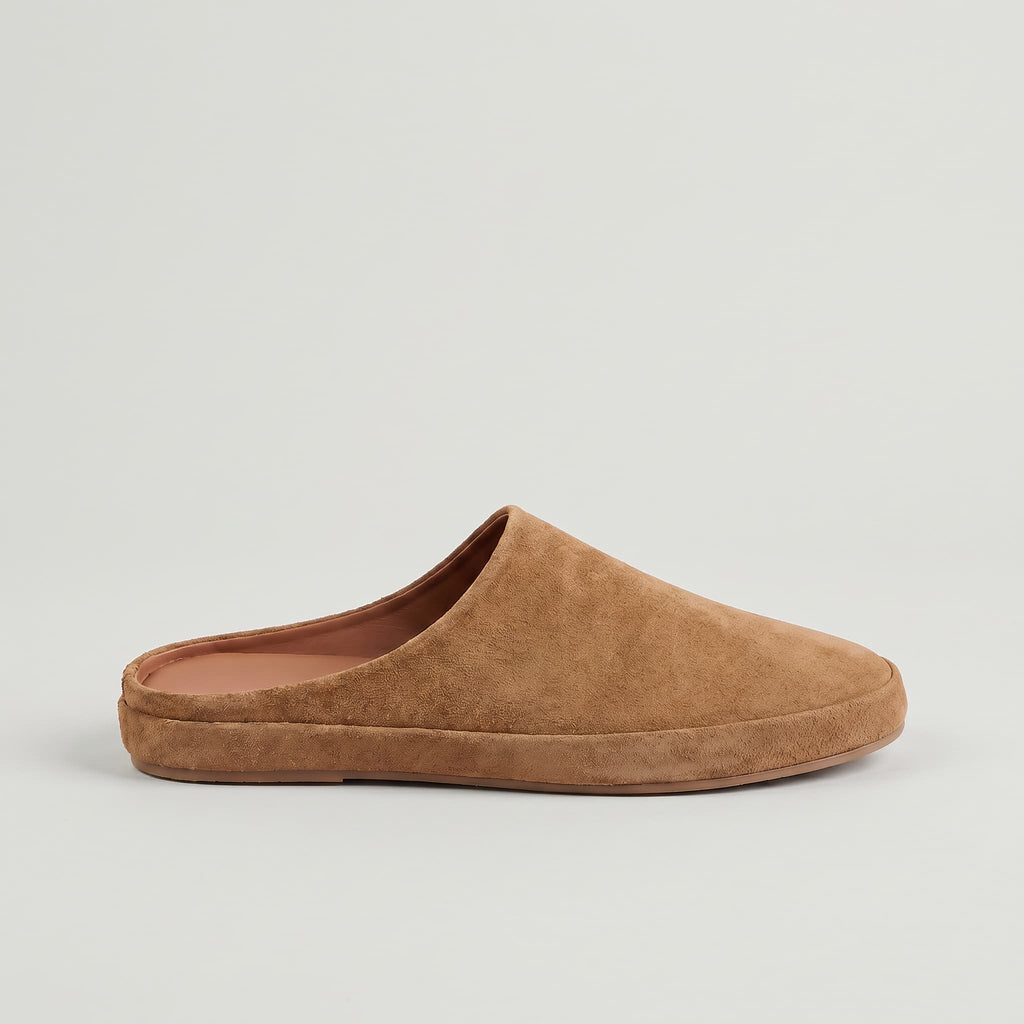 Mules Fenwick de camurça