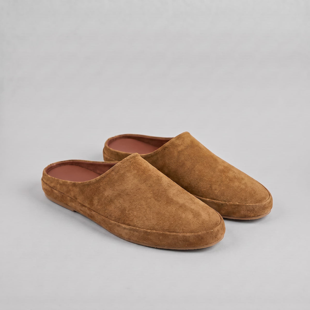 Mules Fenwick de camurça