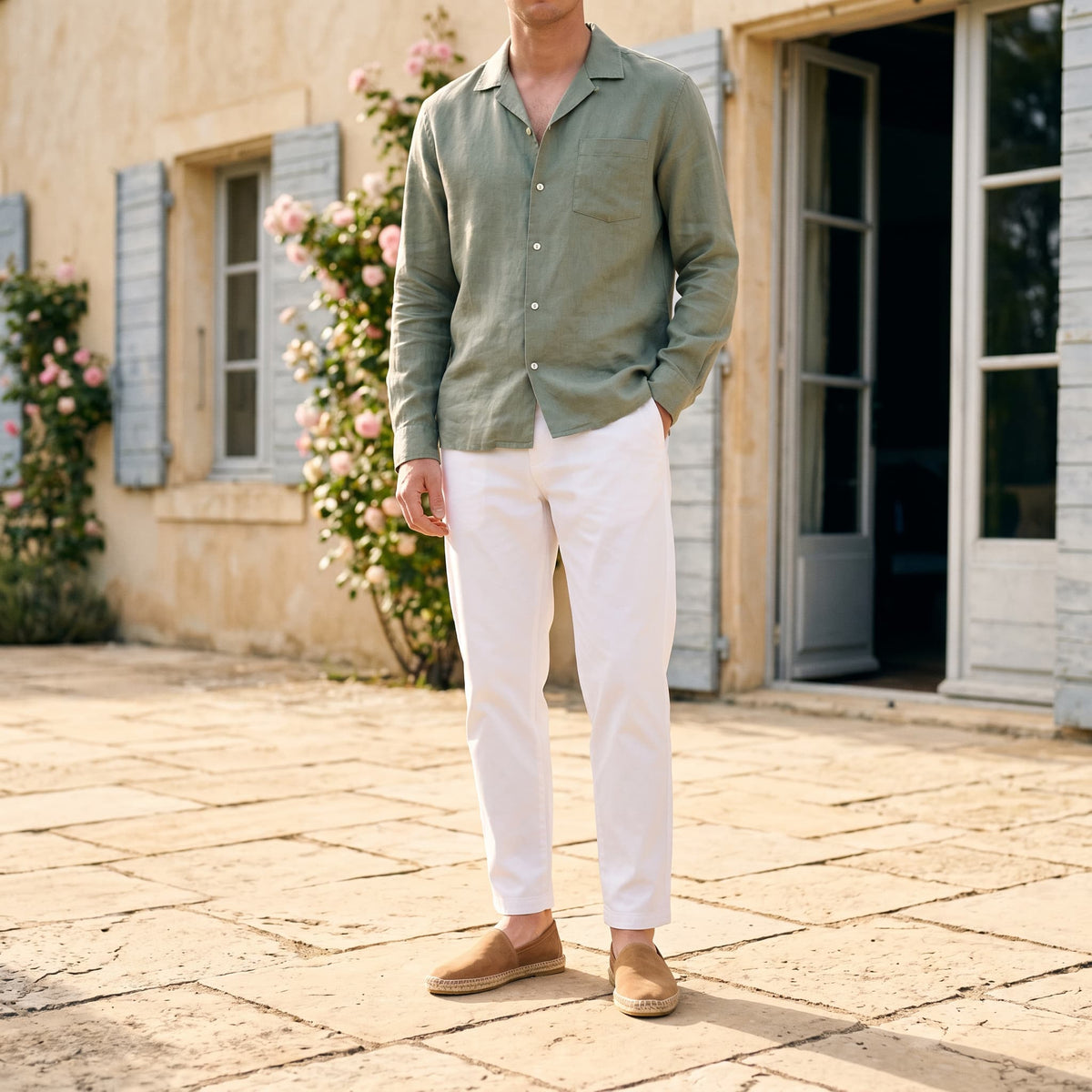 Espadrilles Stanwick de camurça