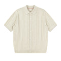 Camisa Polo de Tricô Canelado Texturizado Alassio