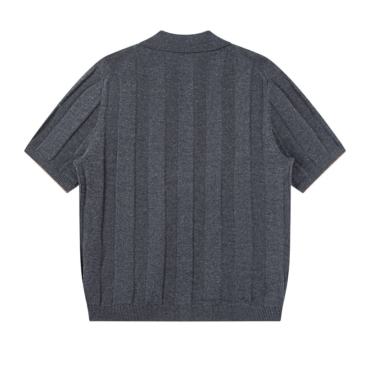 Camisa Polo de Tricô Canelado Texturizado Alassio