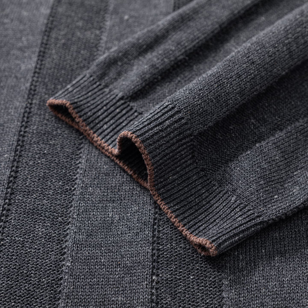 Camisa Polo de Tricô Canelado Texturizado Alassio