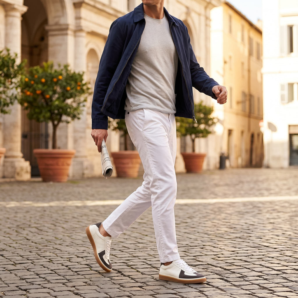 Tênis Whitfield Court Premium em Couro