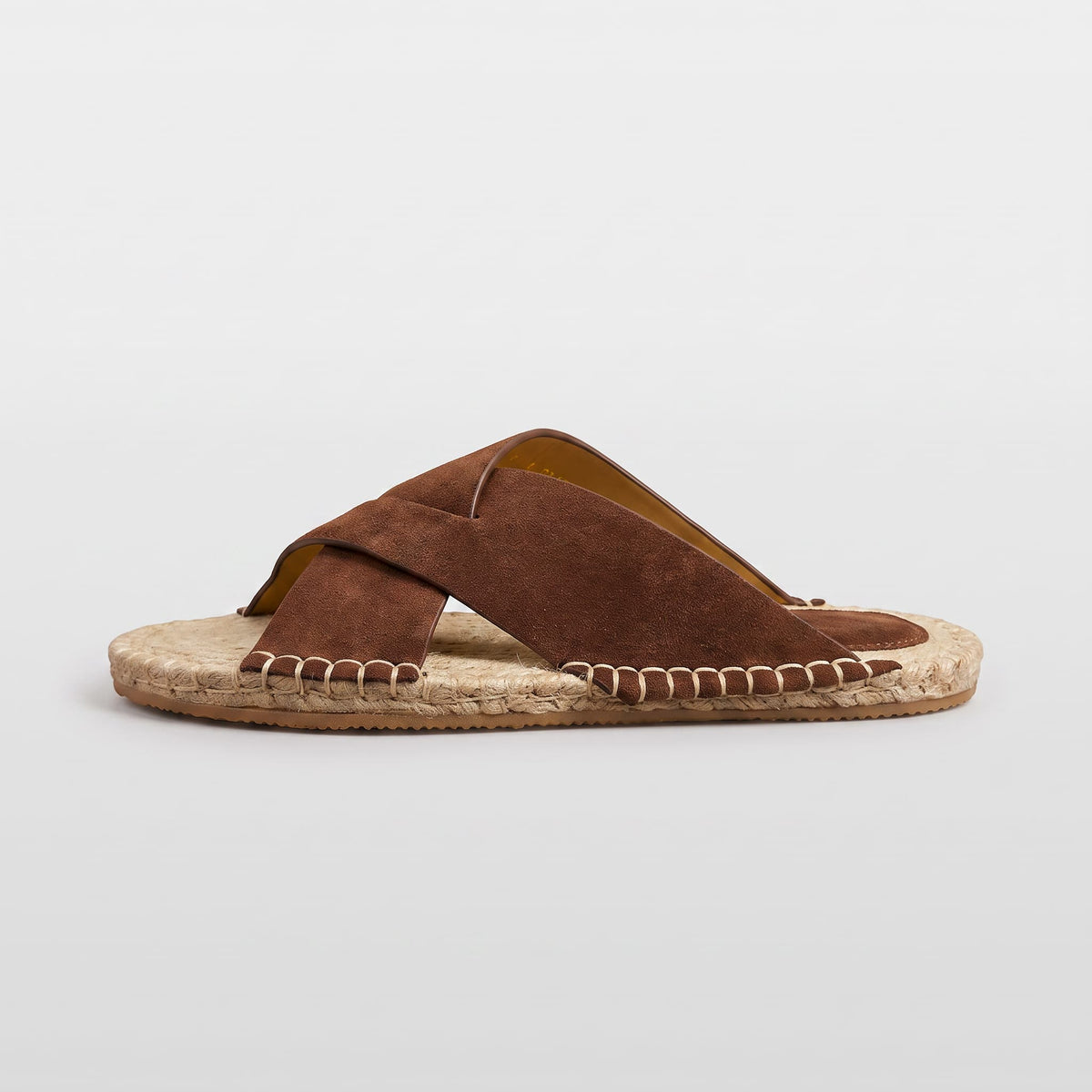 Sandálias Slide Espadrille de Camurça Corsham