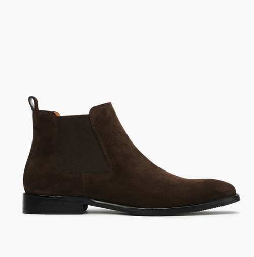 Botas Chelsea Clássicas de Camurça Brixton