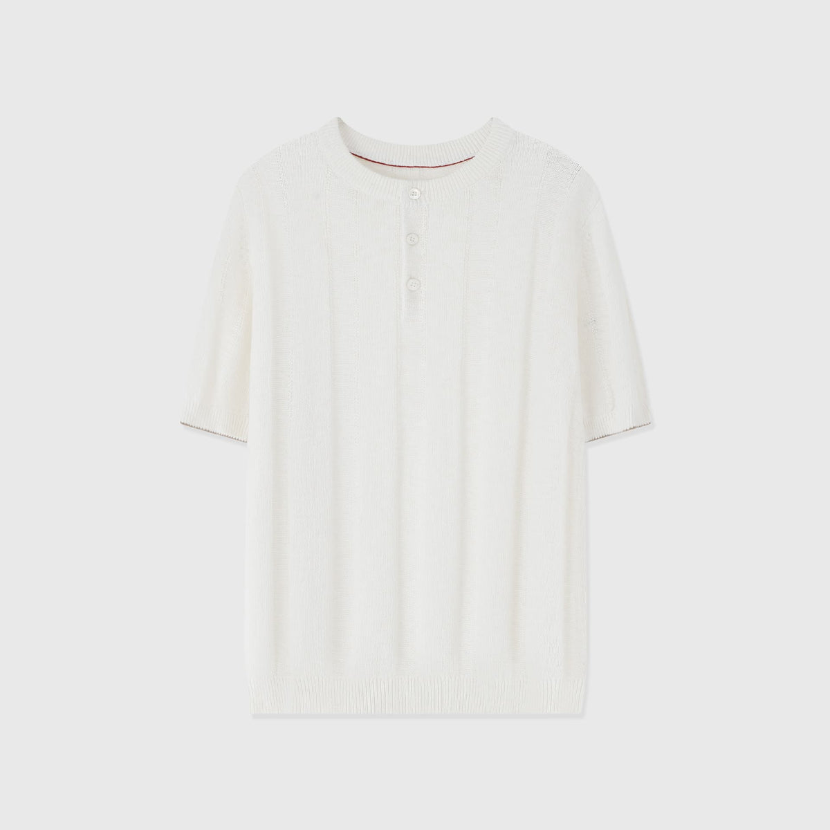 Blusa Henley de Malha Macia Sorrento