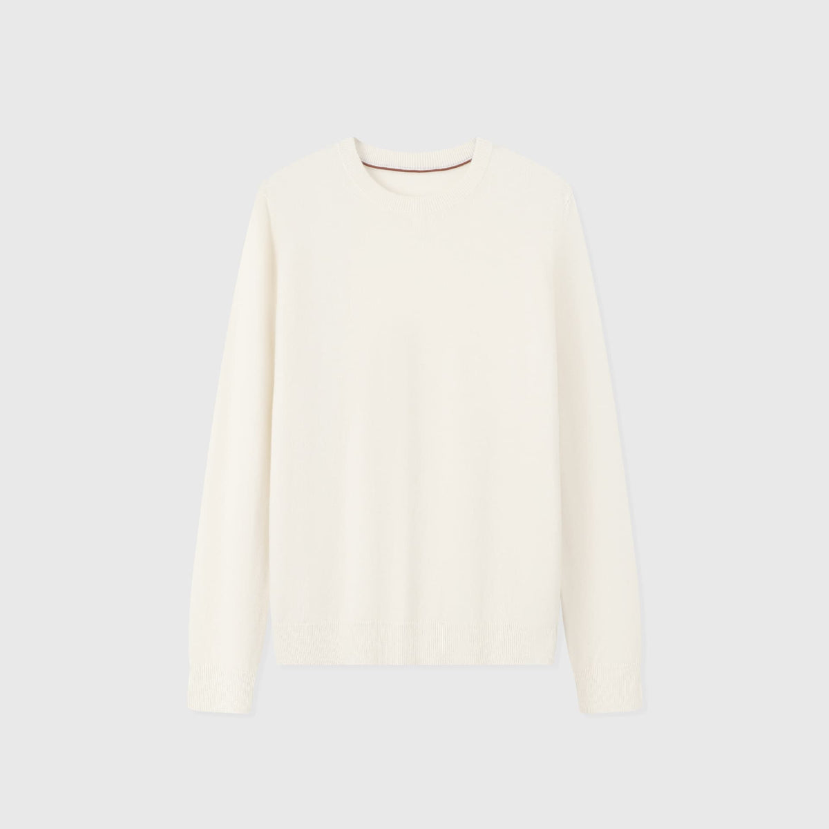 Suéter Merano de lã e cashmere com gola careca