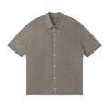 Camisa Polo Pietra de Tricô Canelado Texturizado