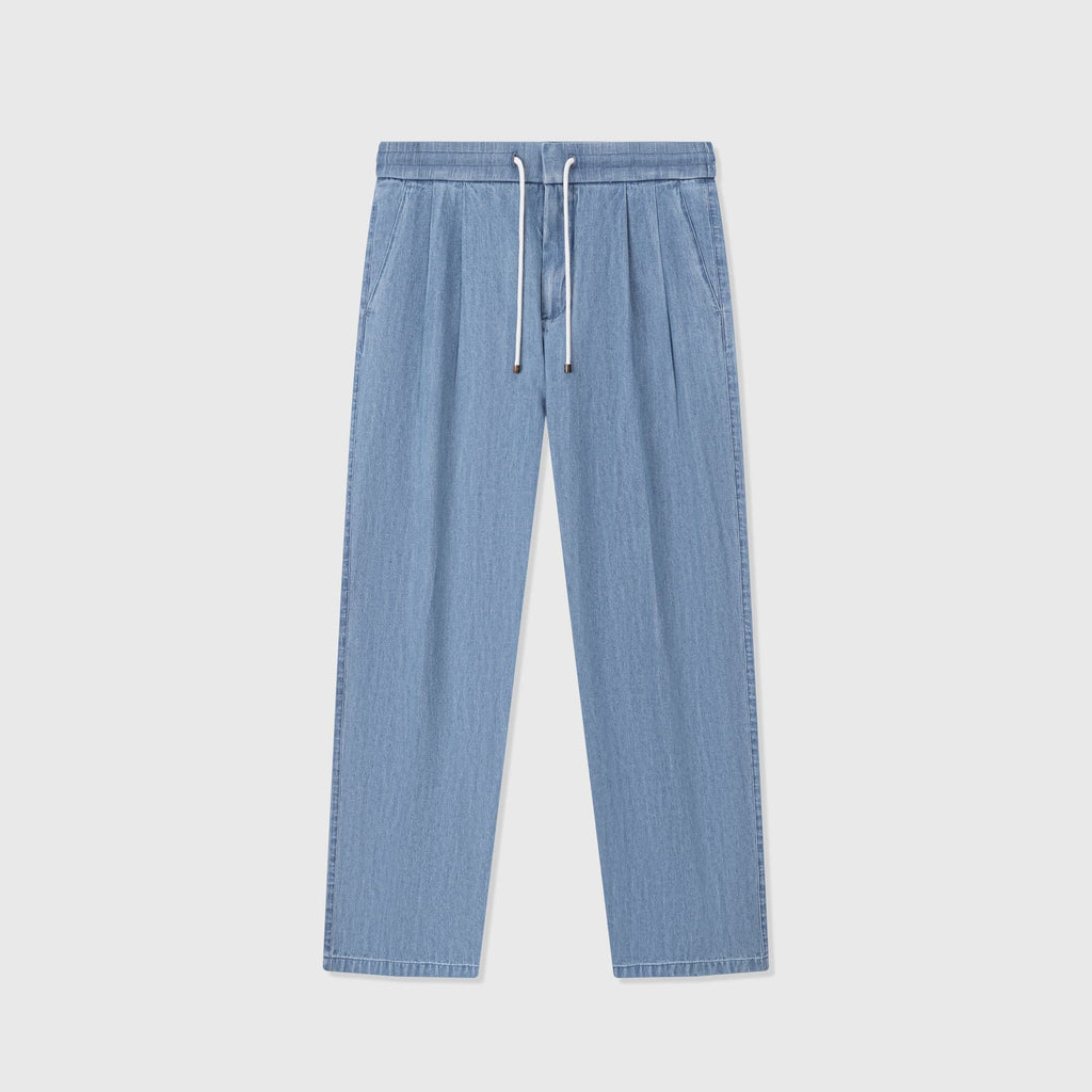 Calça Ostia de corte relaxado com cordão