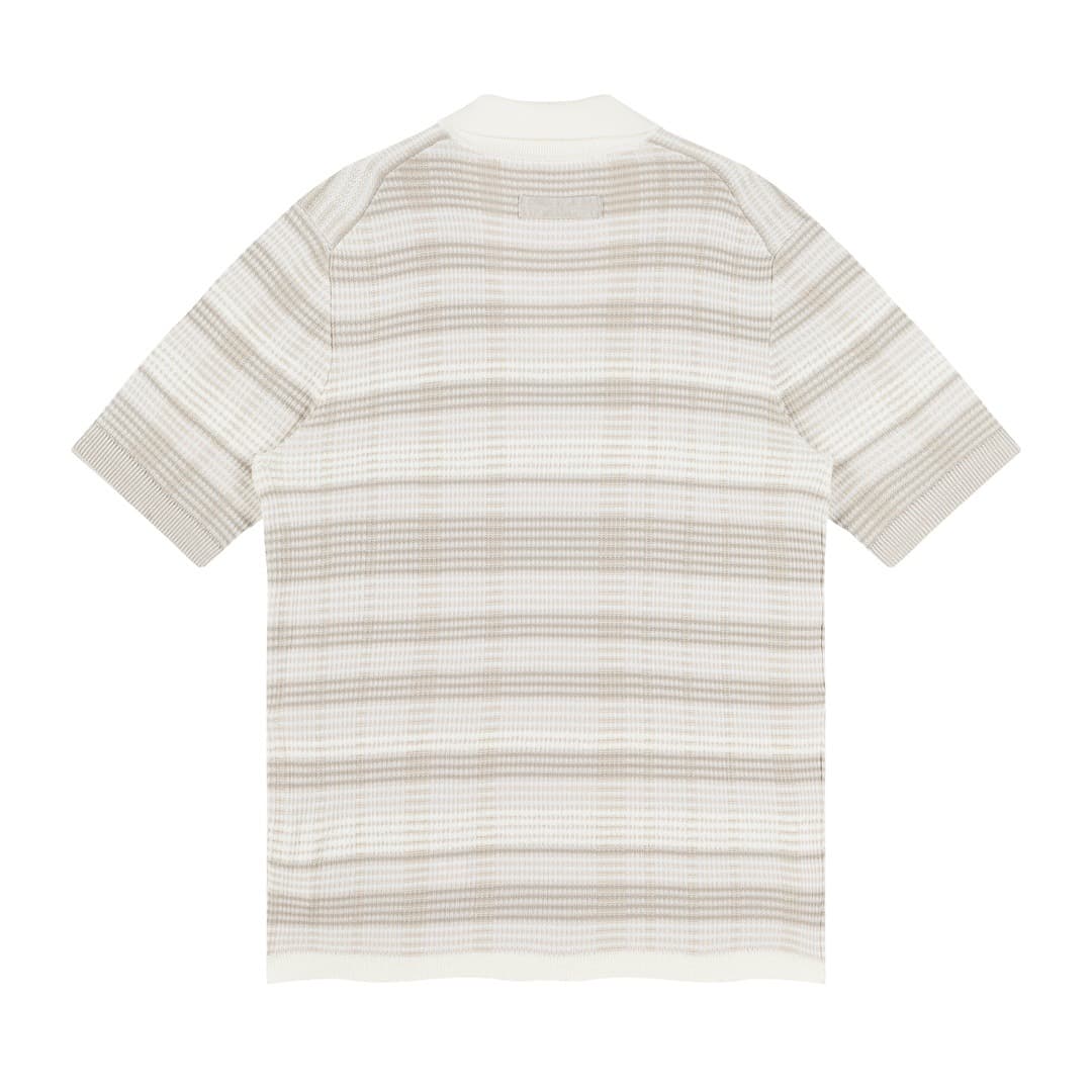 Camisa Polo de Tricô Listrada Praiano