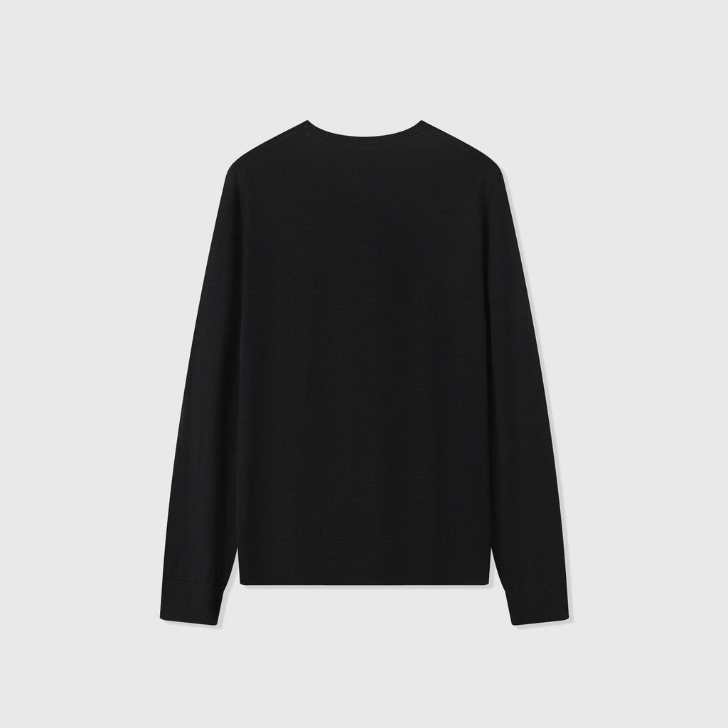 Suéter Harlow de Lã Premium com Gola Redonda