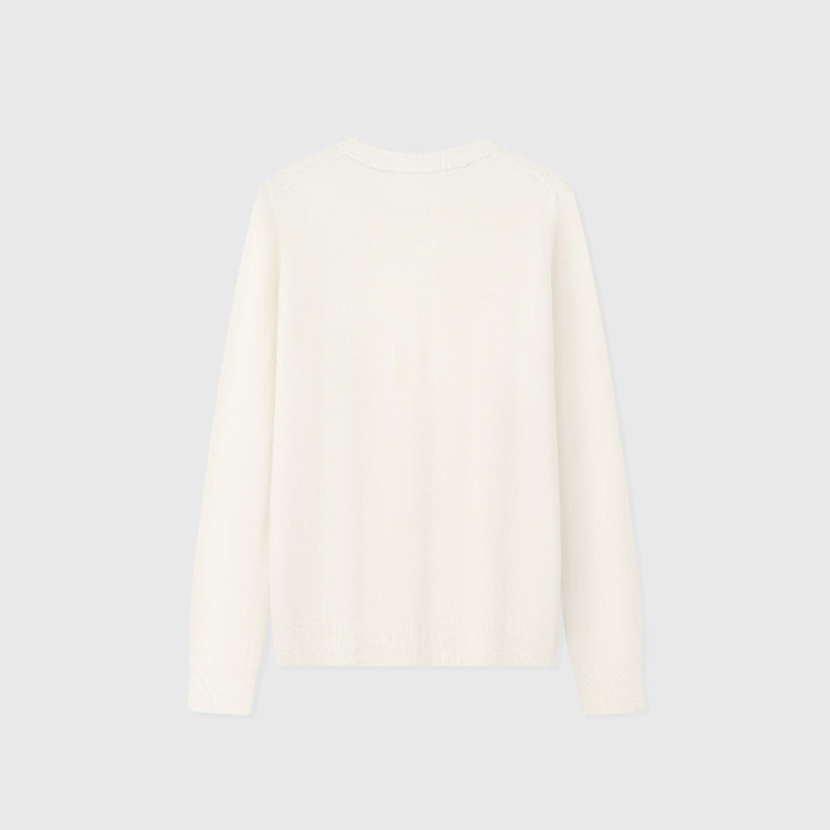 Suéter Merano de lã e cashmere com gola careca