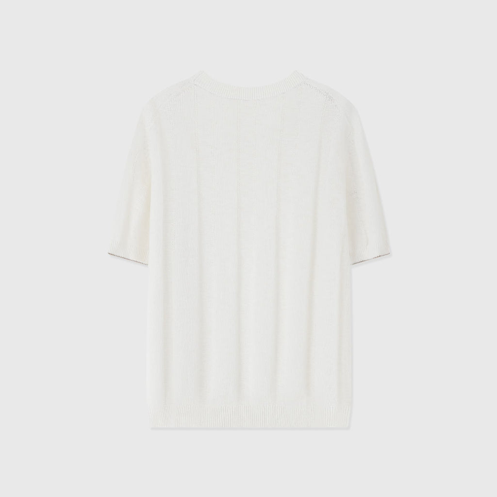 Blusa Henley de Malha Macia Sorrento
