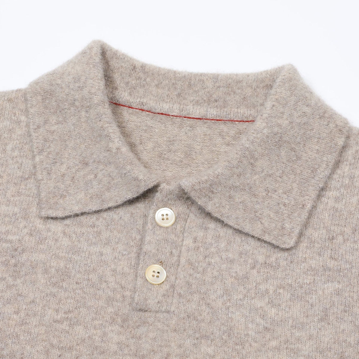 Suéter Polo de Tricô Escovado Premium Sirolo