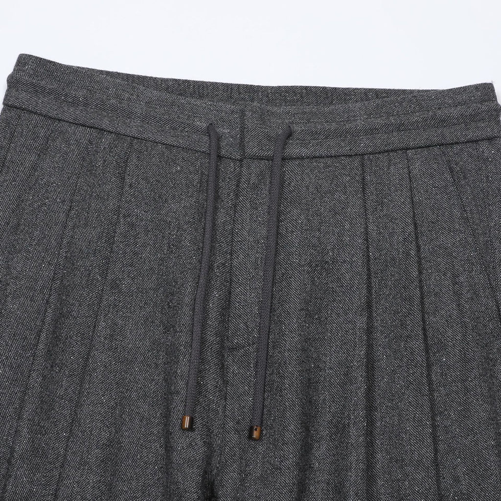 Calça de alfaiataria Anzio em mistura de lã e seda
