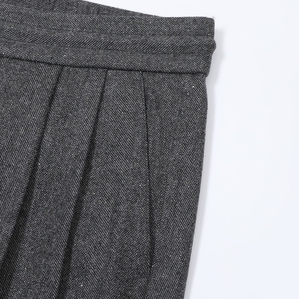 Calça de alfaiataria Anzio em mistura de lã e seda
