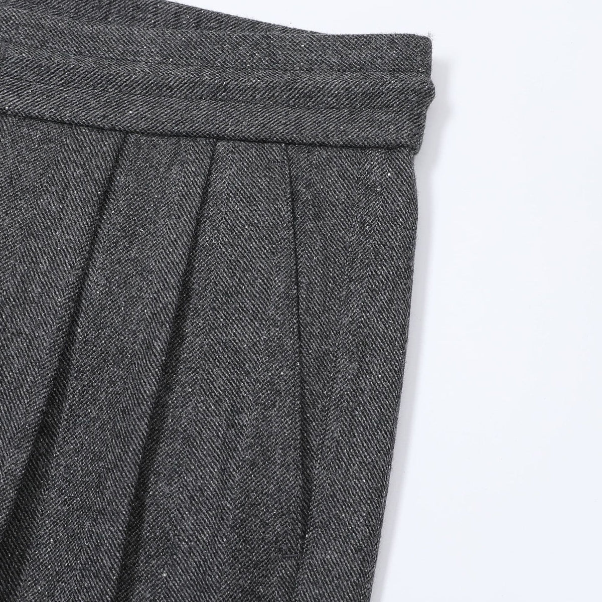 Calça de alfaiataria Anzio em mistura de lã e seda