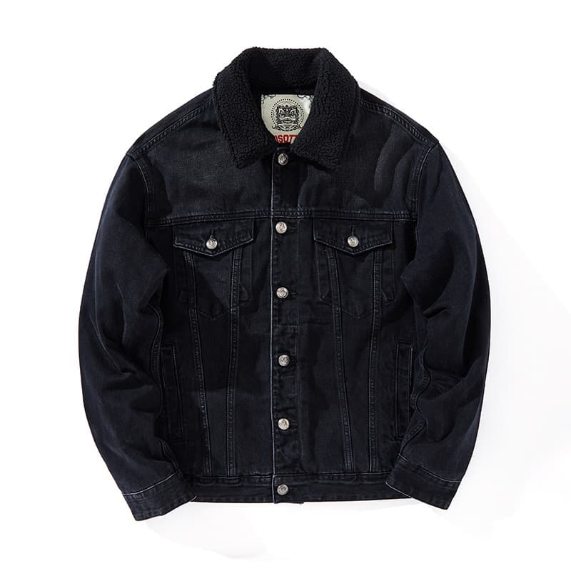 Jaqueta Jeans Hackney Forrada com Sherpa