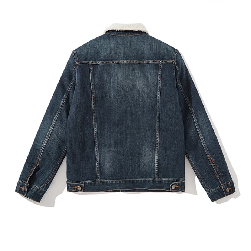 Jaqueta Jeans Hackney Forrada com Sherpa