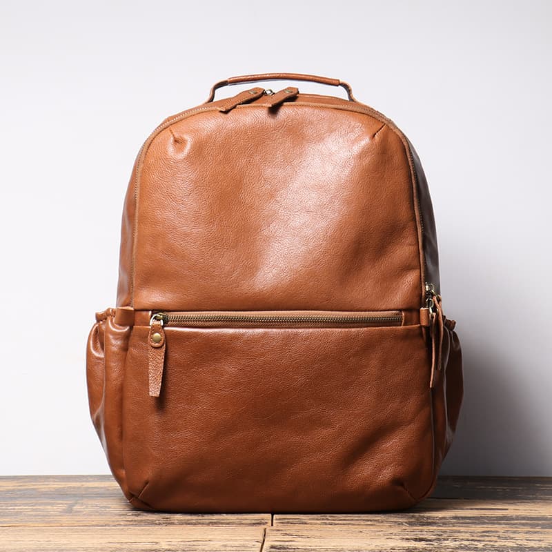 Mochila Harlow Clássica de Couro para o Dia a Dia