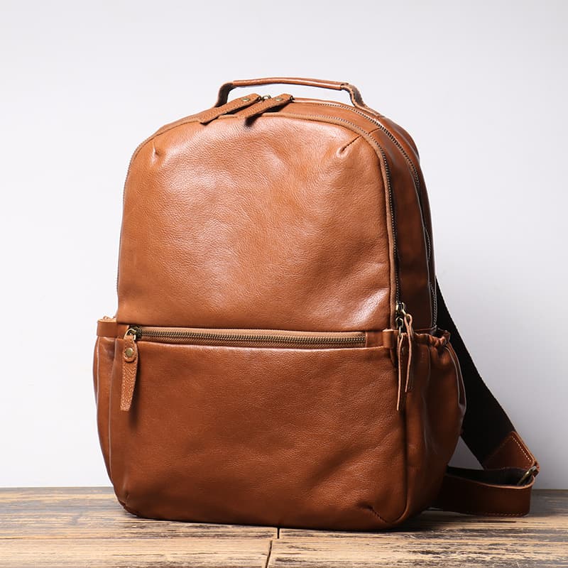Mochila Harlow Clássica de Couro para o Dia a Dia