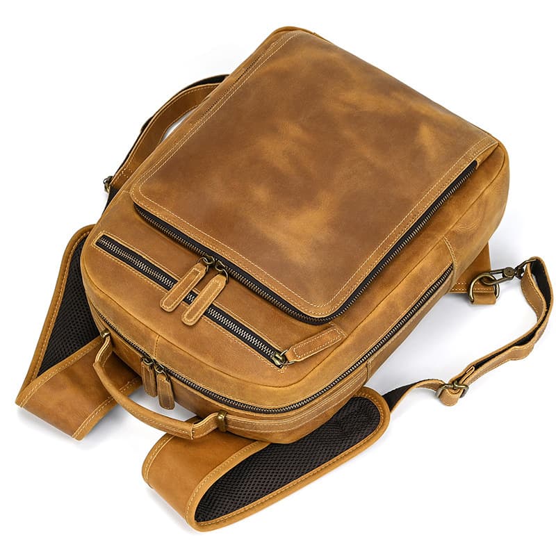Mochila Premium para Notebook em Couro Radnor