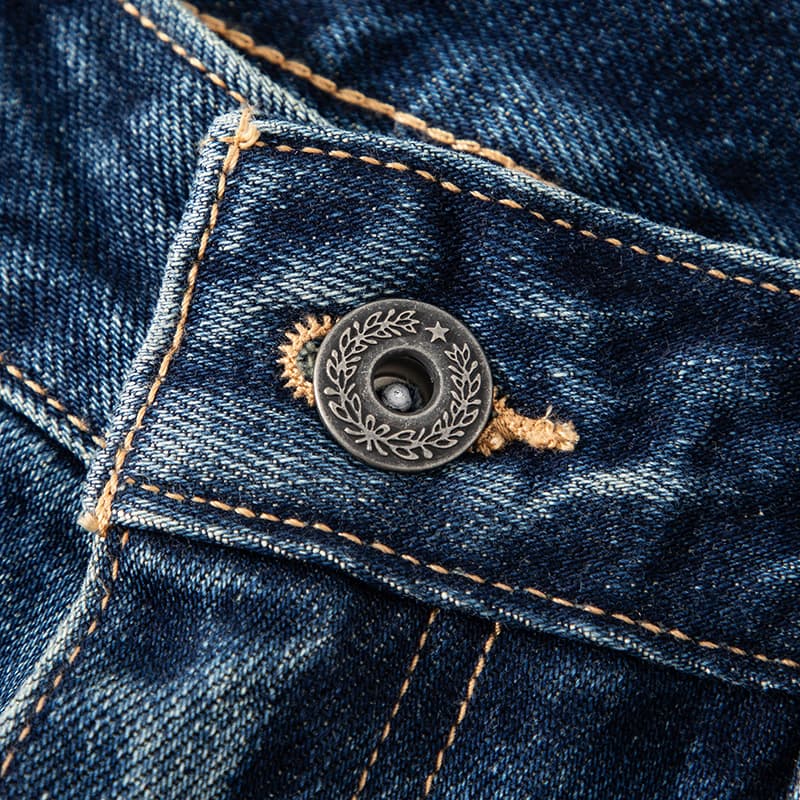 Calça Jeans Clássica de Corte Reto Salerno
