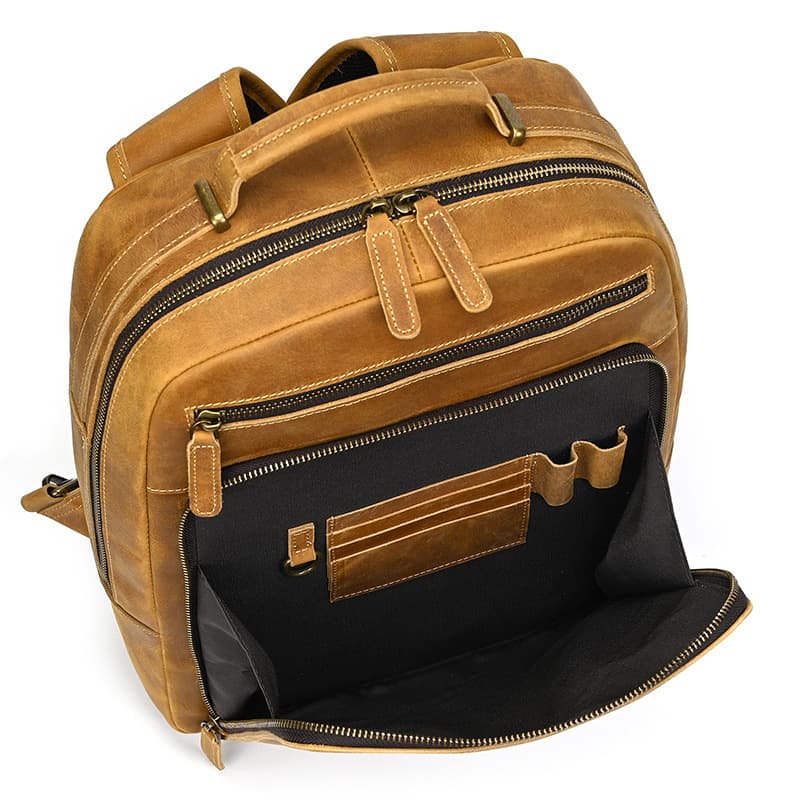 Mochila Premium para Notebook em Couro Radnor