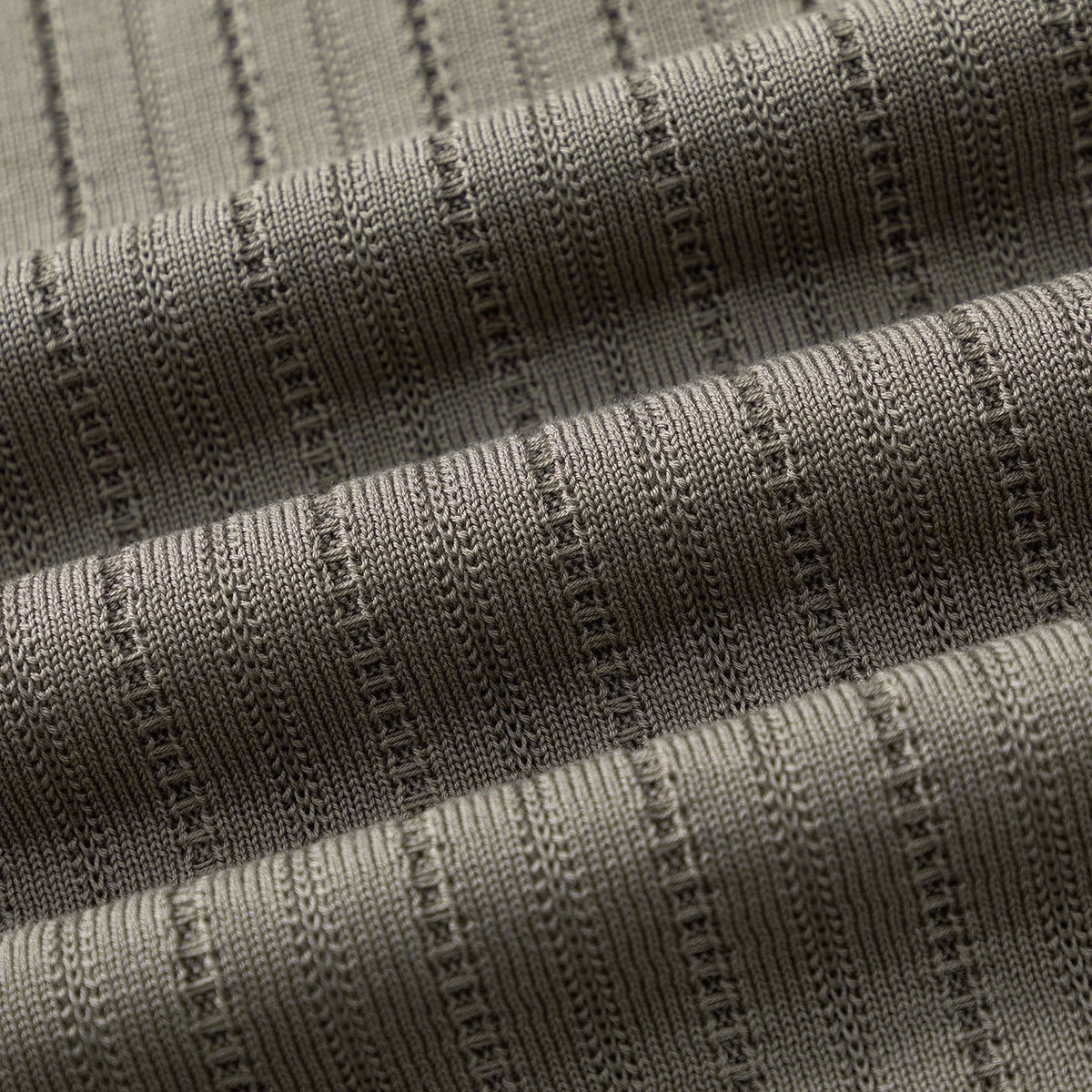 Camisa Polo Pietra de Tricô Canelado Texturizado