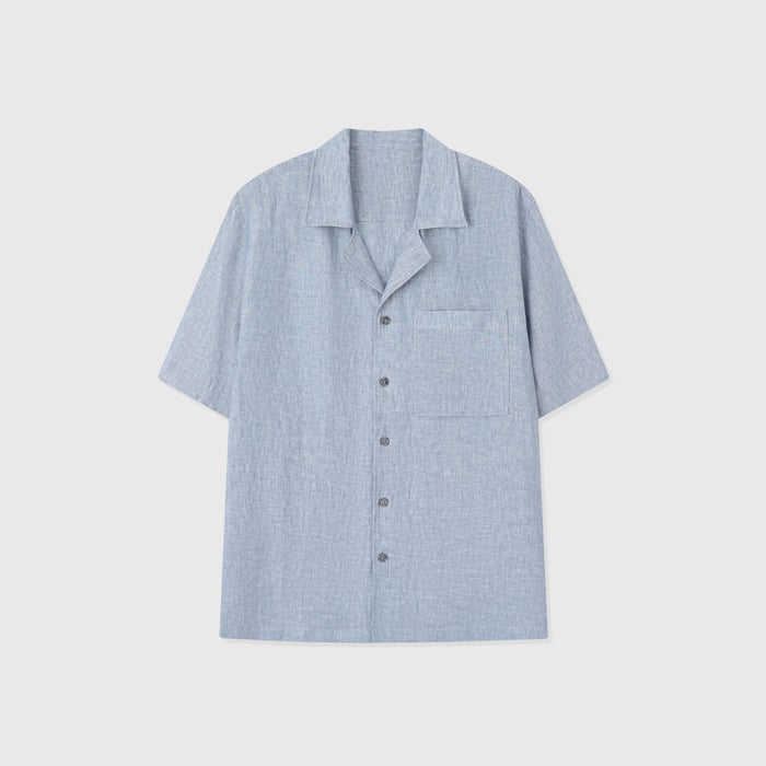 Camisa Ponza com gola cubana – Estilo resort sem esforço