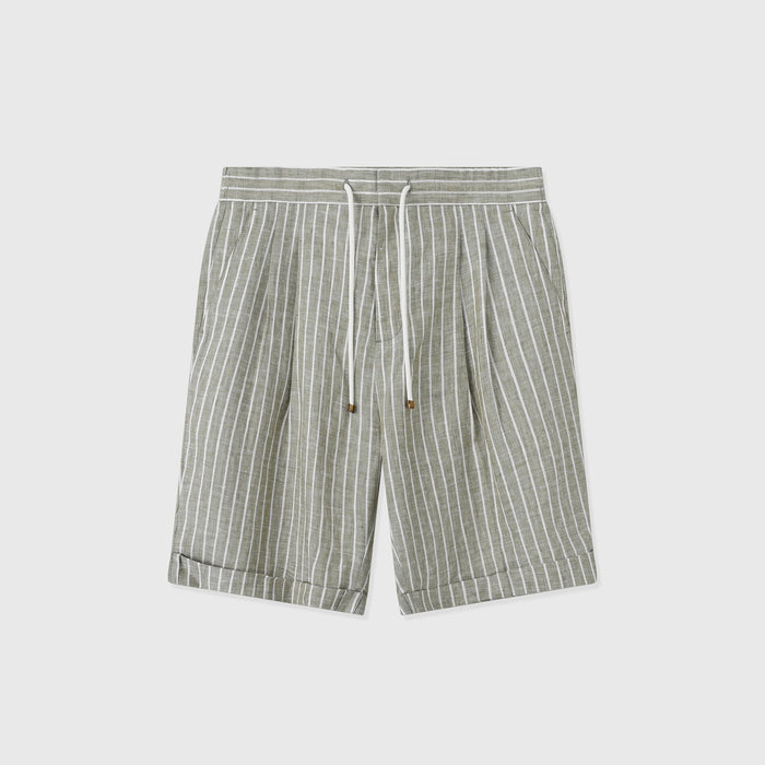 Shorts de Linho Tropea – Elegância sem Esforço e Conforto Leve para Todas as Ocasiões de Verão